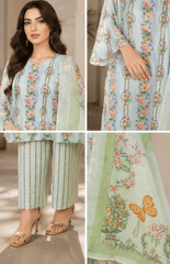 Sky Garden Digital Printed Lawn 3 Piece Suit